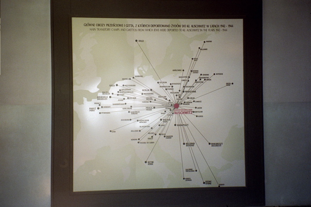 Auschwitz Importation Map