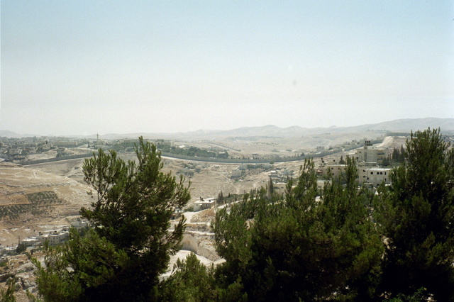 Security Barrier around Jerusalem