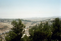 Security Barrier around Jerusalem