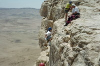 Nathan recovering from Rappell Mishap