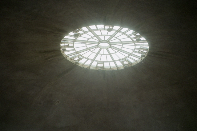 Ceiling of Memorial at Majdanek