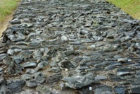 Tar and Wood Monument at Treblinka