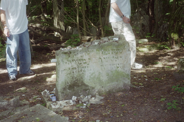 Defaced Graves at Lublin Cemetary