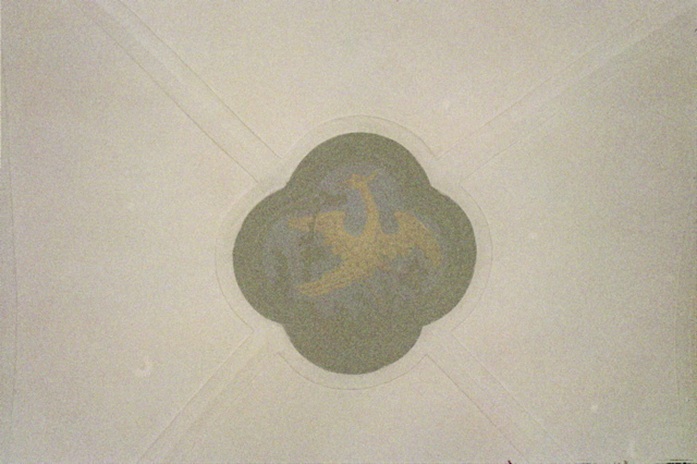 Ceiling in Nozyc Synagogue