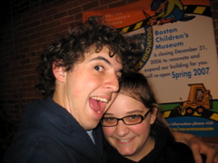 Sydney and I at the Children's Museum