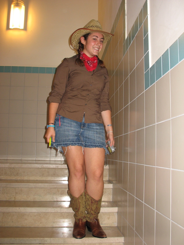 Lila is a cowgirl