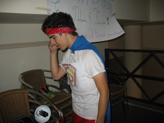 Joey is superman.