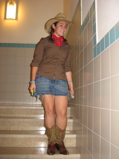 Lila is a cowgirl