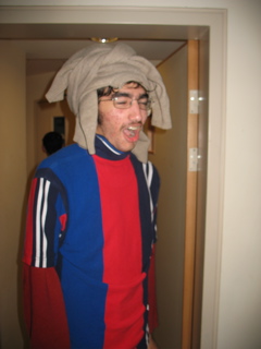 Yosef is "Umm. I just dressed weirdly."