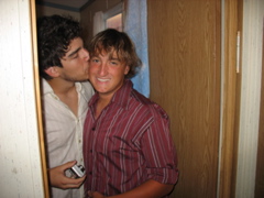 Joey kisses Tani