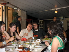 Yossi and Phil smile