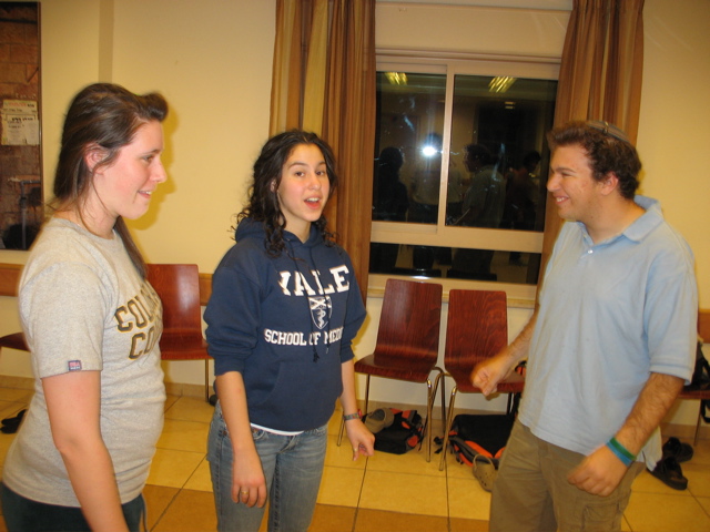 Molly, Sarah, and Gabe dance to their own beat