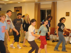 The right-side dancers