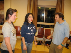 Molly, Sarah, and Gabe dance to their own beat