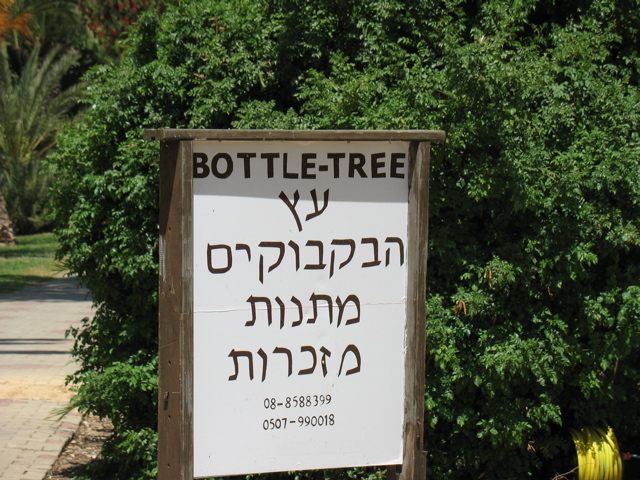 Bottle-Tree Sign