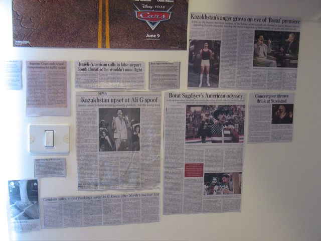 My article wall