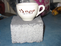 Stolen Cup and Stolen Brick