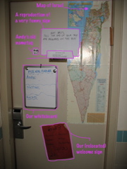 My door with explanation