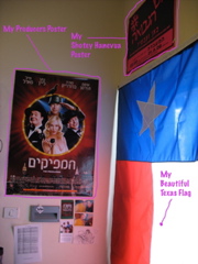 A corner of my walls, with explanation