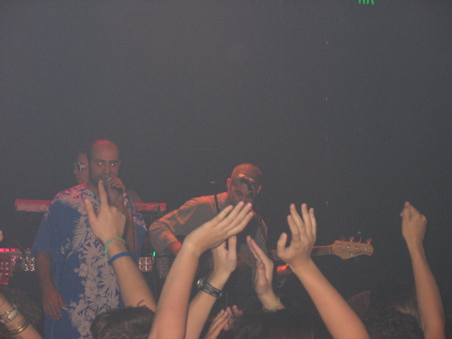 The bald guy with the sweetest shirt