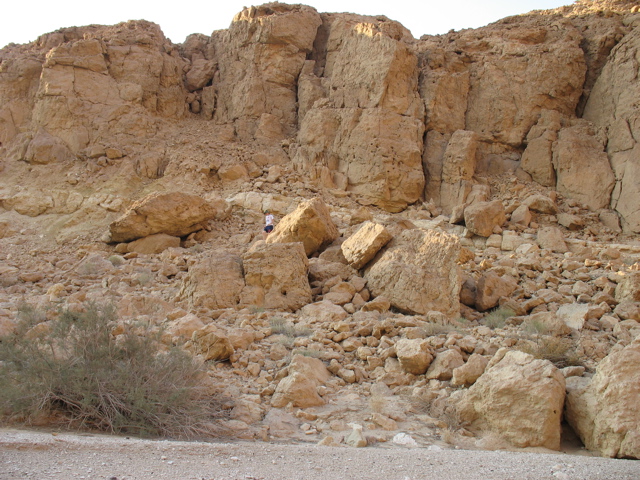 Abi, high up a mountain