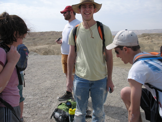 Jeff smiles.