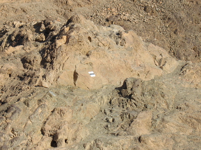The trail marker