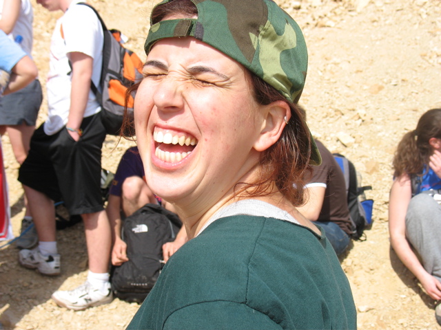 Yael "smiles"