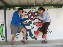 Shoshana and Alana recreate the bad art