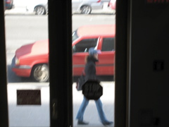 Girl in Blue and Pink cap