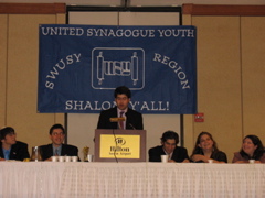Daniel introduces the esteemed President
